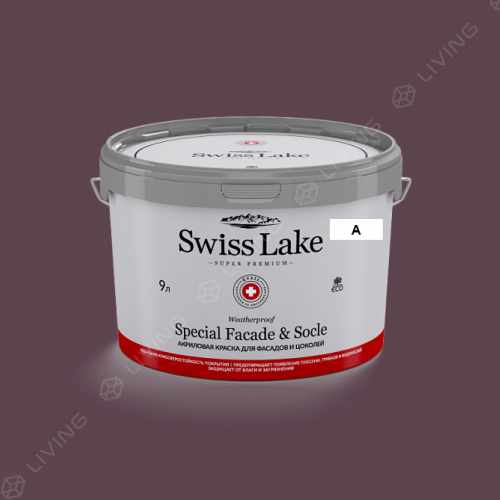 картинка Краска Swiss Lake Special Faсade & Socle цвет tartar №1857 от LIVING