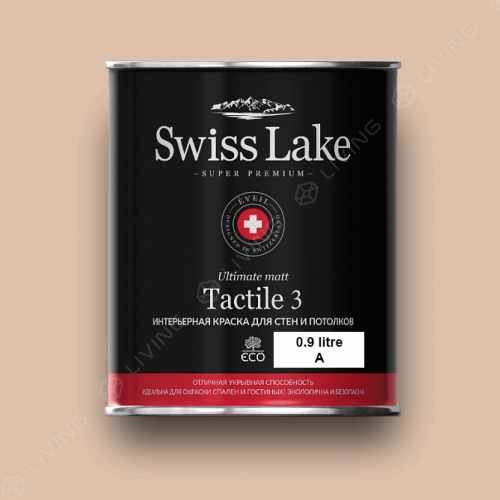 картинка Краска Swiss Lake Tactile 3 цвет velvety №526 от LIVING