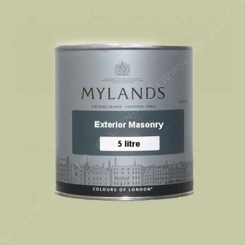 картинка Краска Mylands Exterior Masonry цвет Flanders Grey №110 от LIVING