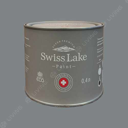 картинка Краска Swiss Lake Wall Comfort 7 цвет Autumn Rain №2806 от LIVING