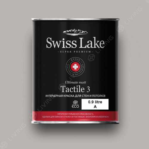 картинка Краска Swiss Lake Tactile 3 цвет overcast №583 от LIVING