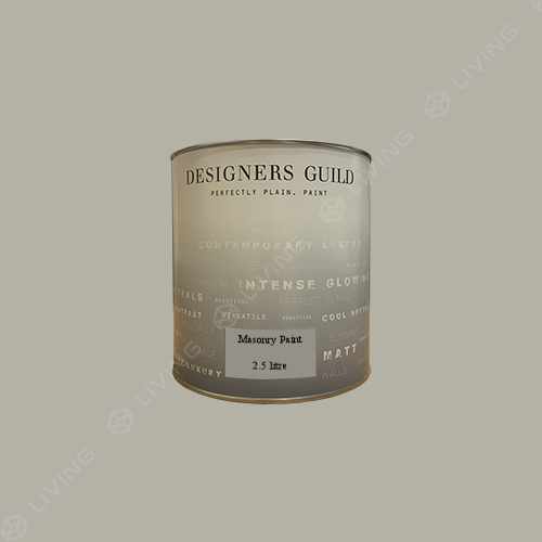 картинка Краска Designers Guild Masonry Paint цвет PALE GRAPHITE №18 от LIVING