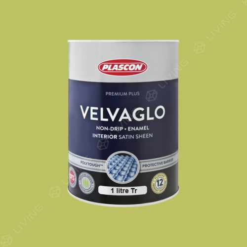 картинка Краска Plascon VELVAGLO WB цвет Kiwi Salad арт.Y7-A1-2 от LIVING