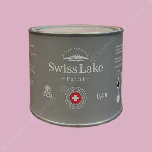 картинка Краска Swiss Lake Wall Comfort 7 цвет Rare Amethyst №1678 от LIVING
