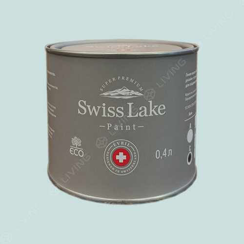 картинка Краска Swiss Lake Wall Comfort 7 цвет wan blue №2238 от LIVING
