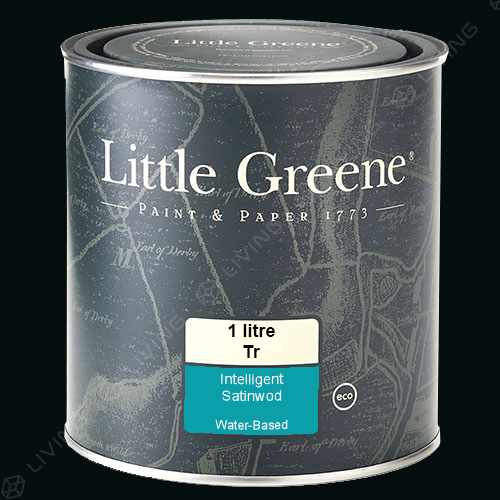 картинка Краска Little Greene Intelligent Satinwood цвет Jack Black №119 от LIVING