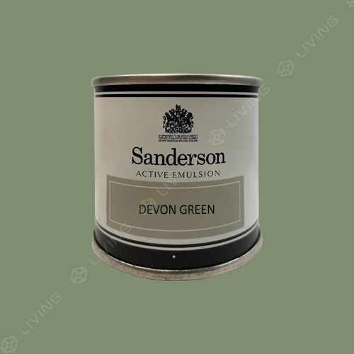 картинка Краска Sanderson Active Emulsion цвет DEVON GREEN от LIVING