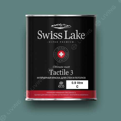 картинка Краска Swiss Lake Tactile 3 цвет cloudburst №2295 от LIVING