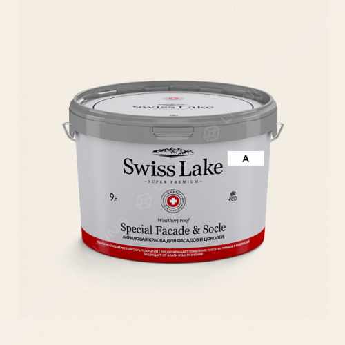 картинка Краска Swiss Lake Special Faсade & Socle цвет winter trace №17 от LIVING