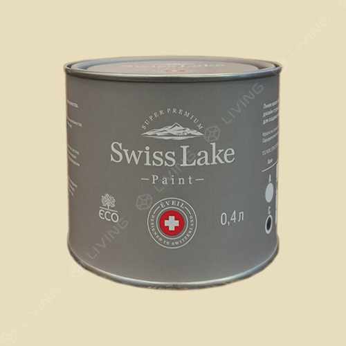 картинка Краска Swiss Lake Wall Comfort 7 цвет golden mushroom №2604 от LIVING