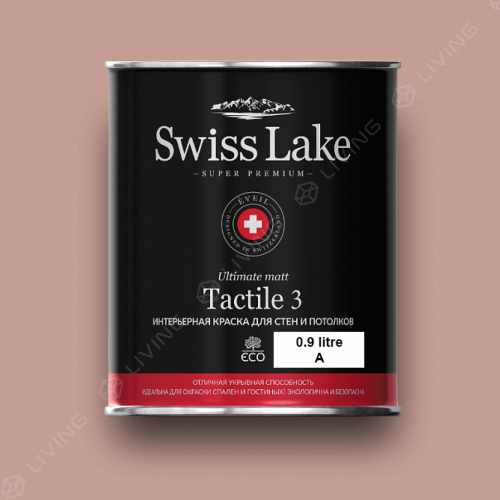 картинка Краска Swiss Lake Tactile 3 цвет suntan №1609 от LIVING