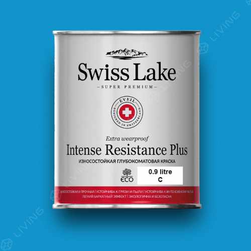 картинка Краска Swiss Lake Wall Resistance Plus цвет Diadem №2156 от LIVING