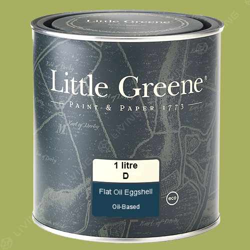 картинка Краска Little Greene Flat Oil Eggshell цвет Boxington №84 от LIVING