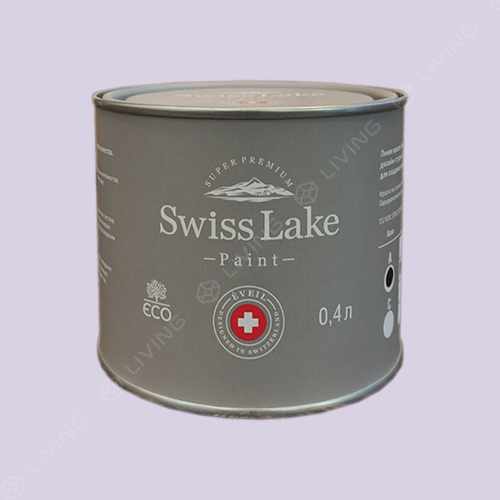 картинка Краска Swiss Lake Wall Comfort 7 цвет DUSKY LILAC №1865 от LIVING