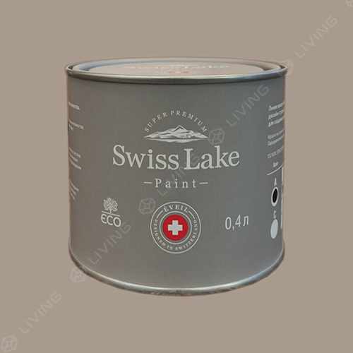 картинка Краска Swiss Lake Wall Comfort 7 цвет VOLCANIC ASH №586 от LIVING