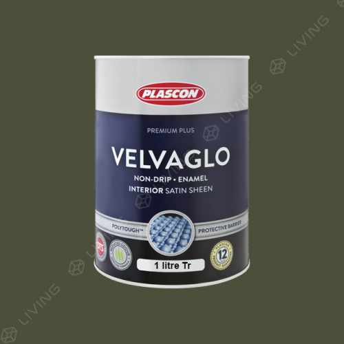 картинка Краска Plascon VELVAGLO WB цвет Garden Seat арт.G1-E1-1 от LIVING