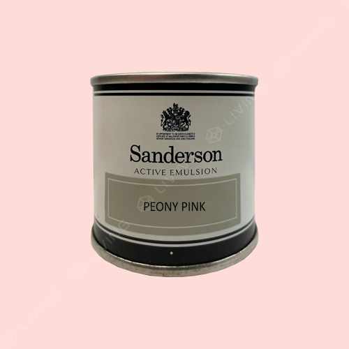 картинка Краска Sanderson Active Emulsion цвет PEONY PINK от LIVING