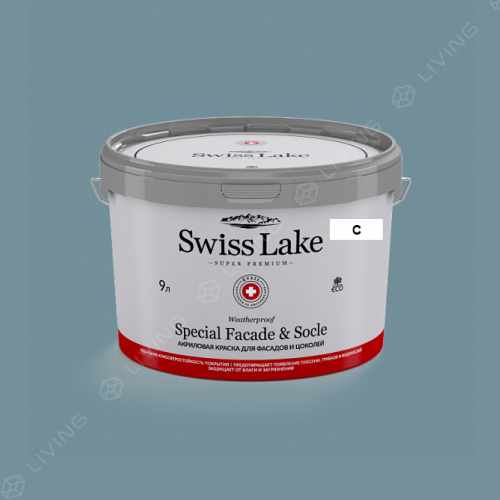 картинка Краска Swiss Lake Special Faсade & Socle цвет PINE RIDGE №2215 от LIVING