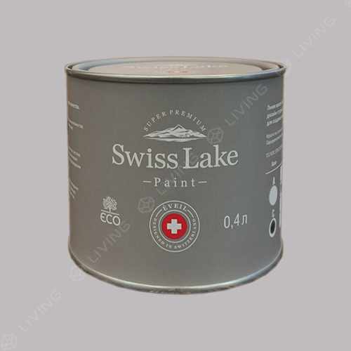 картинка Краска Swiss Lake Wall Comfort 7 цвет ashy-grey №3007 от LIVING