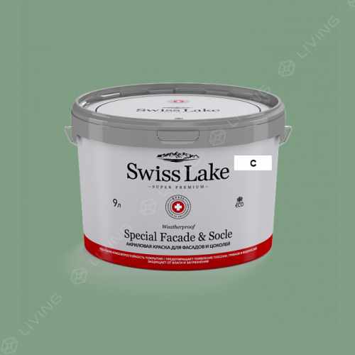 картинка Краска Swiss Lake Special Faсade & Socle цвет Provence №2705 от LIVING