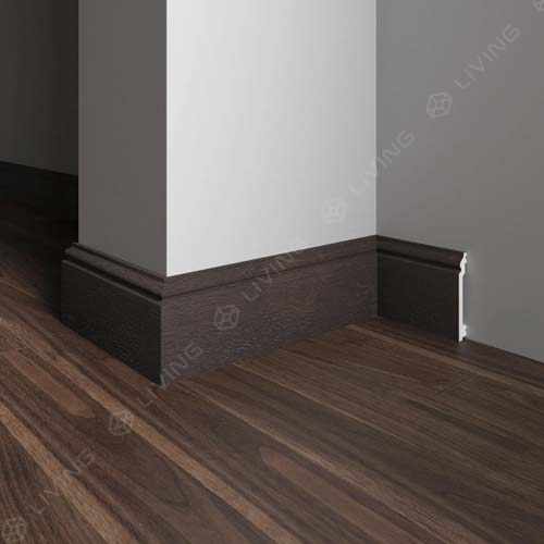 Плинтус Decor-Dizayn, коричневый, арт. 701-93SH, коллекция Плинтусы 701, 240 х 10 х 1,6 см. Россия