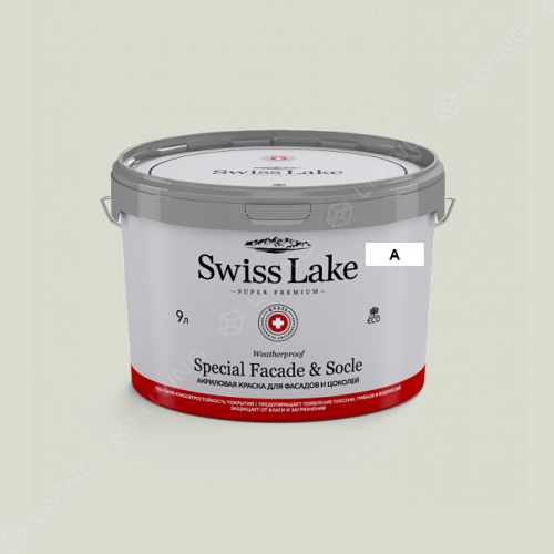 картинка Краска Swiss Lake Special Faсade & Socle цвет Kiwi Lollipops №932 от LIVING