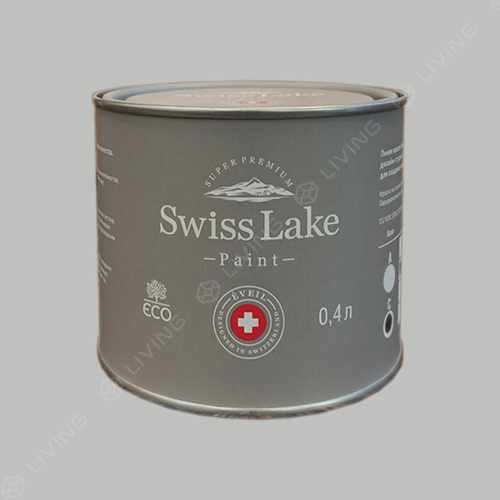 картинка Краска Swiss Lake Wall Comfort 7 цвет Grey №2876 от LIVING