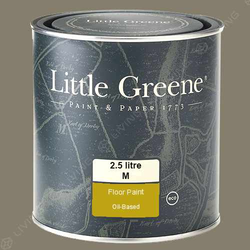 картинка Краска Little Greene Floor Paint цвет Silt №40 от LIVING