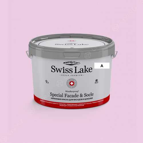 картинка Краска Swiss Lake Special Faсade & Socle цвет Dendrobium Bouquet №1660 от LIVING