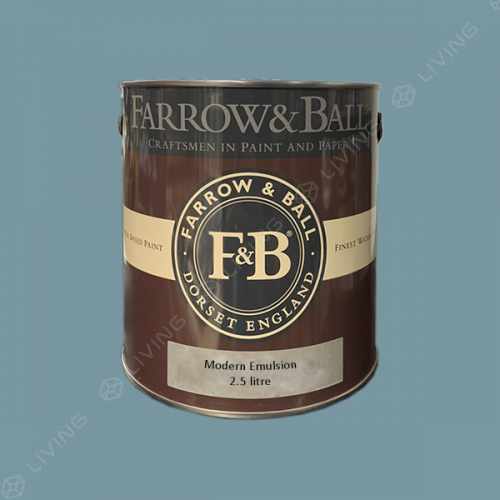 картинка Краска Farrow&Ball Modern Emulsion цвет Stone Blue №86 от LIVING