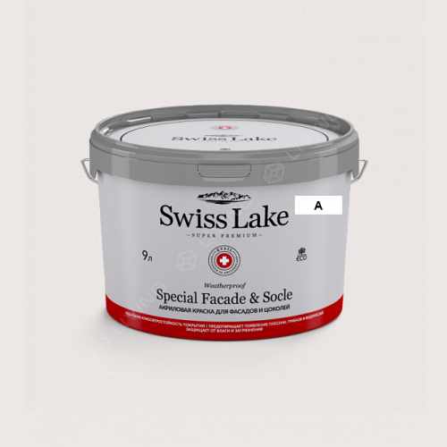 картинка Краска Swiss Lake Special Faсade & Socle цвет fading lily №360 от LIVING