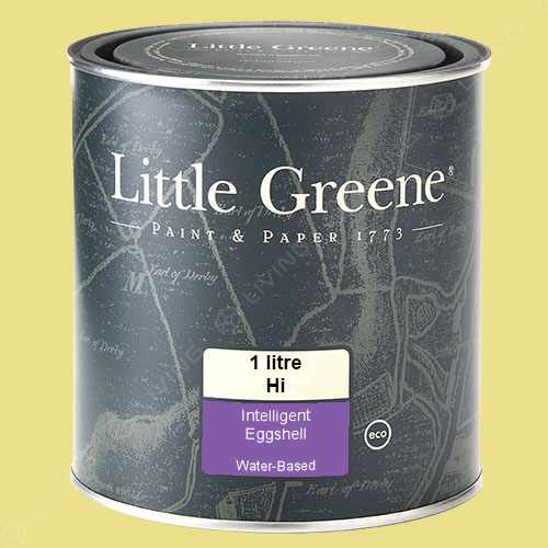 картинка Краска Little Greene Intelligent Eggshell (Acrylic Eggshell) цвет Lemon Tree №69 от LIVING