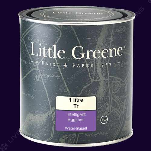 картинка Краска Little Greene Intelligent Eggshell (Acrylic Eggshell) цвет Thai Sapphire №116 от LIVING