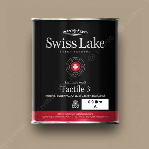 картинка Краска Swiss Lake Tactile 3 цвет Cinnamon №616 от LIVING