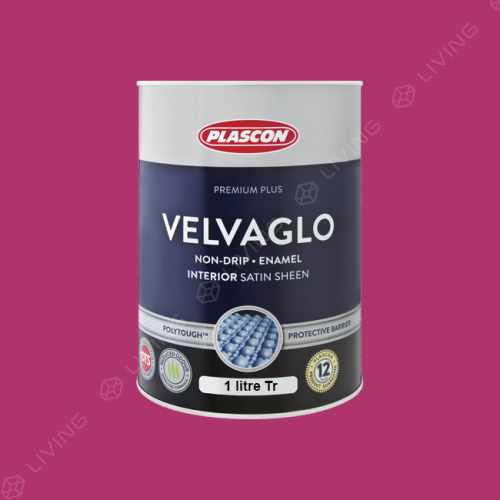 картинка Краска Plascon VELVAGLO WB цвет Mystic Tulip арт.R1-A1-1 от LIVING