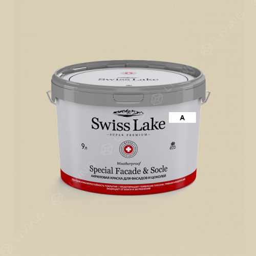 картинка Краска Swiss Lake Special Faсade & Socle цвет springtime №891 от LIVING