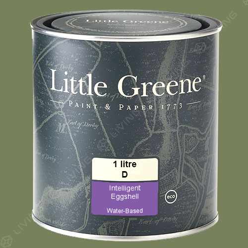 картинка Краска Little Greene Intelligent Eggshell (Acrylic Eggshell) цвет Sage Green №80 от LIVING