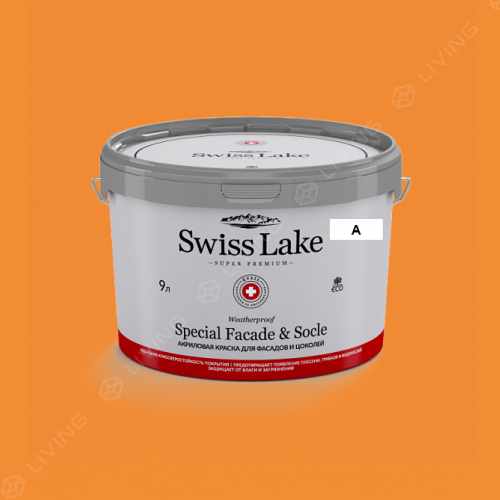 картинка Краска Swiss Lake Special Faсade & Socle цвет rejuvenate №1196 от LIVING