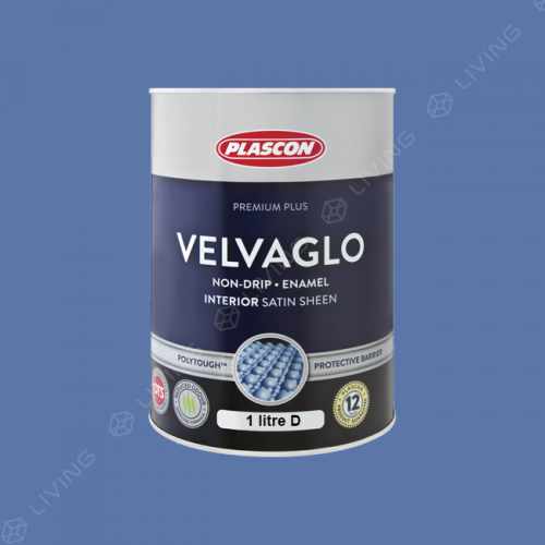 картинка Краска Plascon VELVAGLO WB цвет Crested Iris арт.P1-B1-2 от LIVING