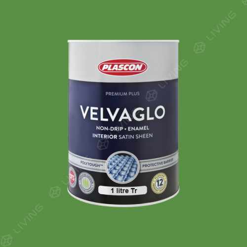 картинка Краска Plascon VELVAGLO WB цвет Green Mumba арт.G2-B1-1 от LIVING