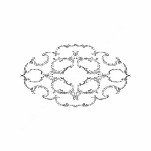 Розетка RODECOR Фомичева Ф3, арт. 87030RC, 89,5 х 117 см.