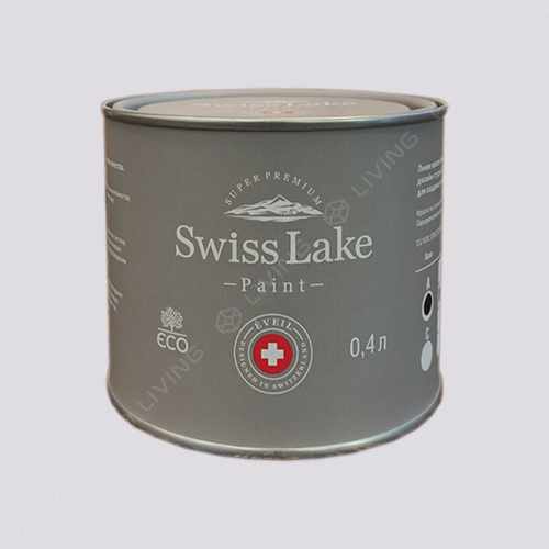 картинка Краска Swiss Lake Wall Comfort 7 цвет zinc №1811 от LIVING