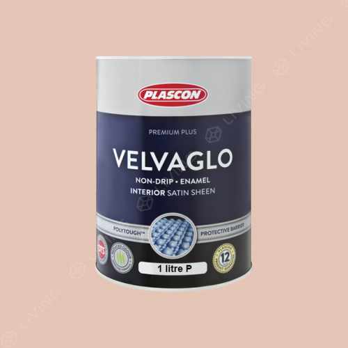 картинка Краска Plascon VELVAGLO WB цвет Pale Blossom арт.Y1-C2-2 от LIVING
