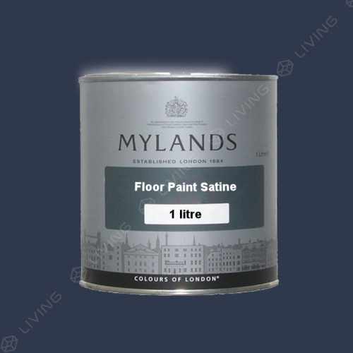 картинка Краска Mylands Floor Paint Satine цвет Blueprint №50 от LIVING