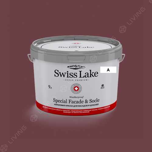 картинка Краска Swiss Lake Special Faсade & Socle цвет vine grapes №1409 от LIVING