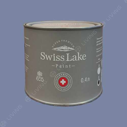 картинка Краска Swiss Lake Wall Comfort 7 цвет smoky grey №1955 от LIVING