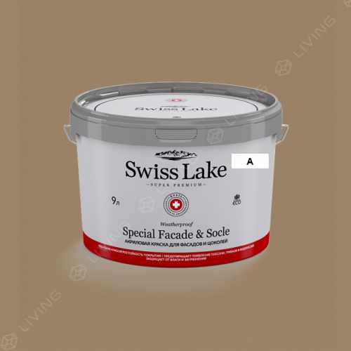 картинка Краска Swiss Lake Special Faсade & Socle цвет mystic gold №890 от LIVING