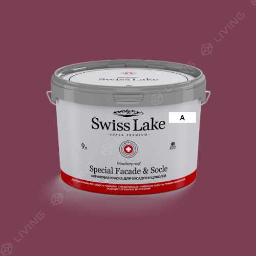 картинка Краска Swiss Lake Special Faсade & Socle цвет heather №1395 от LIVING