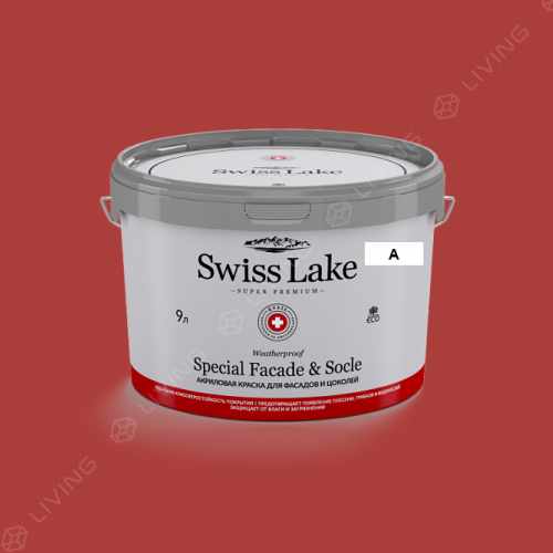 картинка Краска Swiss Lake Special Faсade & Socle цвет Asol №1423 от LIVING