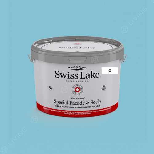 картинка Краска Swiss Lake Special Faсade & Socle цвет light and untouched №2117 от LIVING